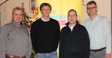 FDP Ortsverband wählt Vorstand FDP Ortsverband wählt Vorstand