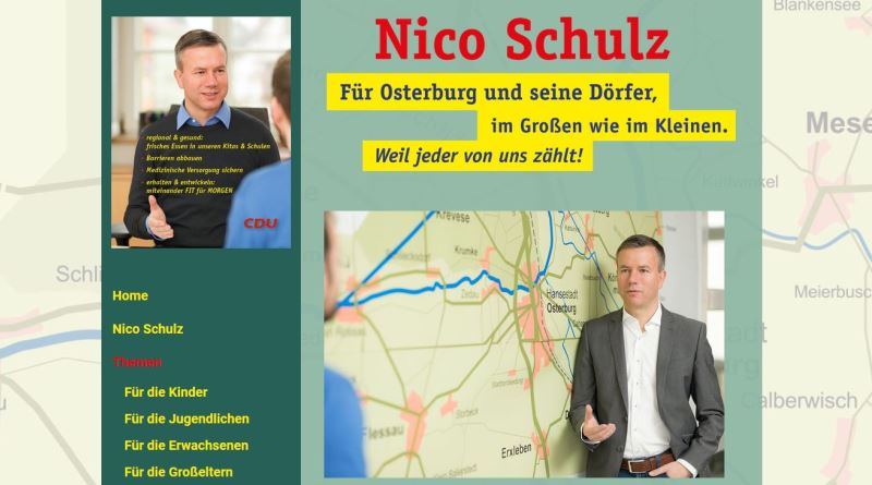 Homepage von Nico Schulz